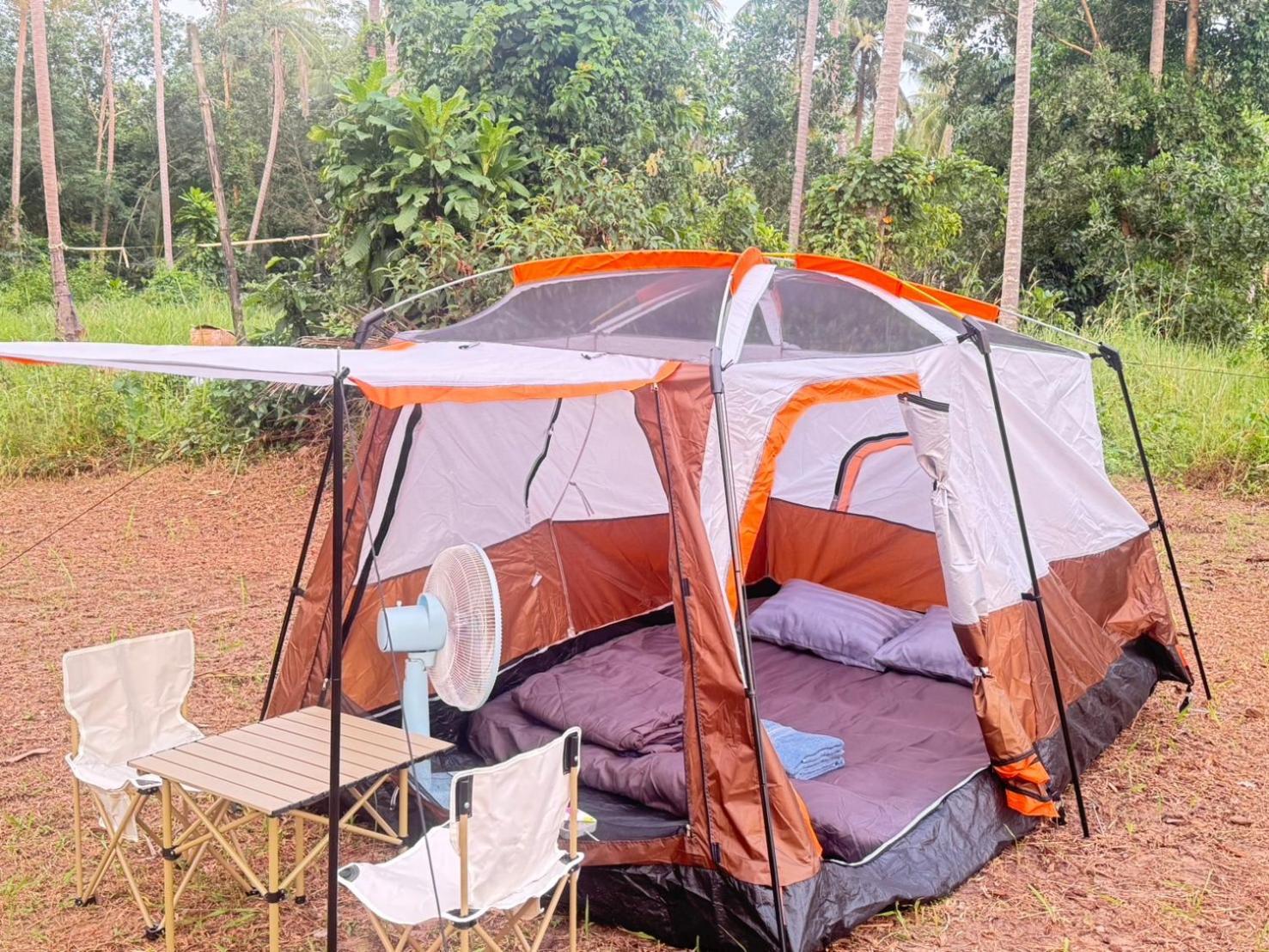 Tent Room At Tapao Beach Ko Kut Eksteriør billede