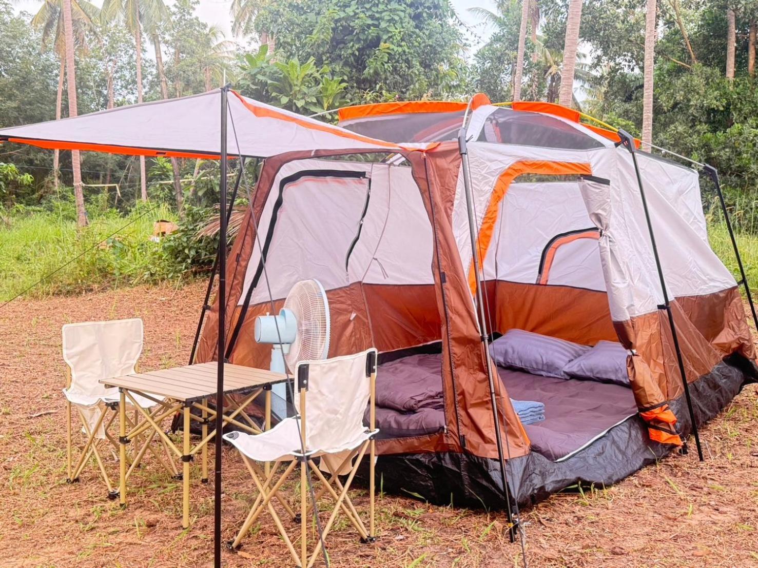 Tent Room At Tapao Beach Ko Kut Eksteriør billede